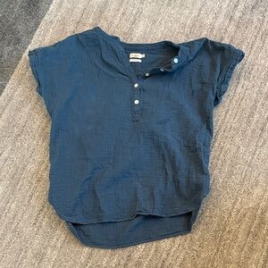Faherty Blue Women's Top